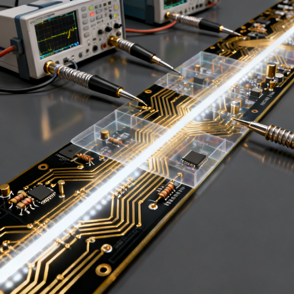TDR impedance profile testing for impedance control PCB for PAM4 signaling