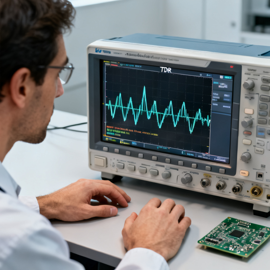 TDR troubleshooting of PCB reflection issue