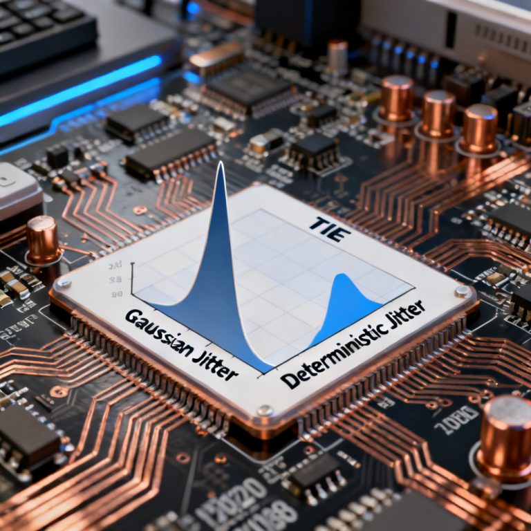 Time Interval Error analysis for jitter