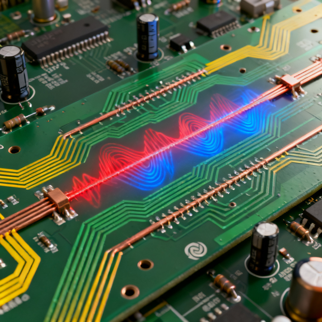 Transmission line reflection overview in high-speed PCB design showing signal propagation