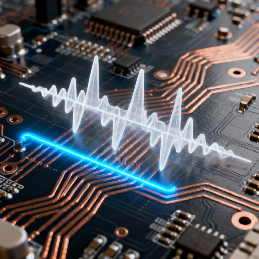Understanding Duty Cycle Distortion in High Speed PCB showing signal waveform with pulse width variation