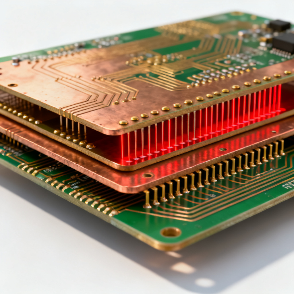 Via transitions impedance control PCB overview showing signal integrity issues