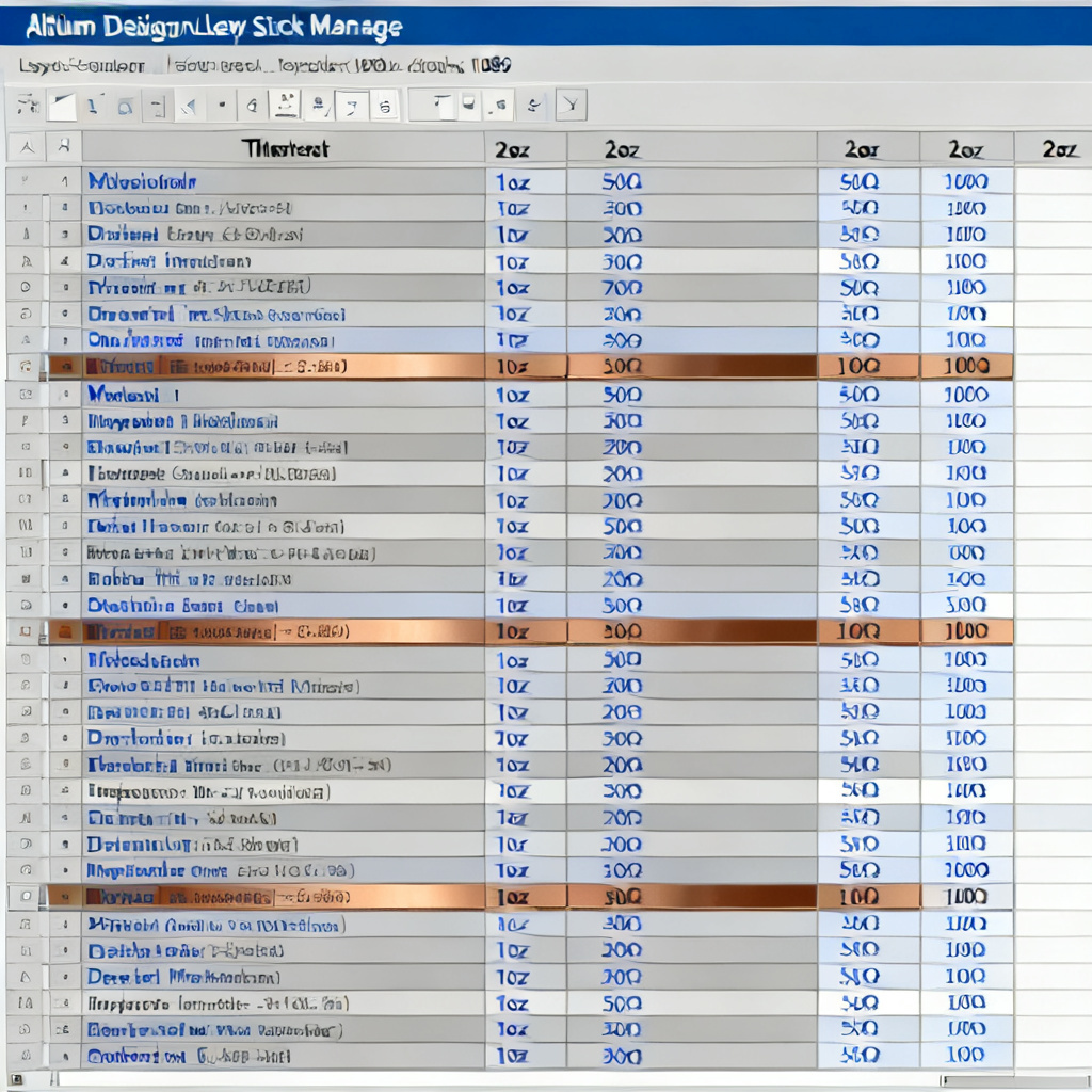 Altium Layer Stack Manager for differential pair impedance design showing dielectric layers and copper thickness
