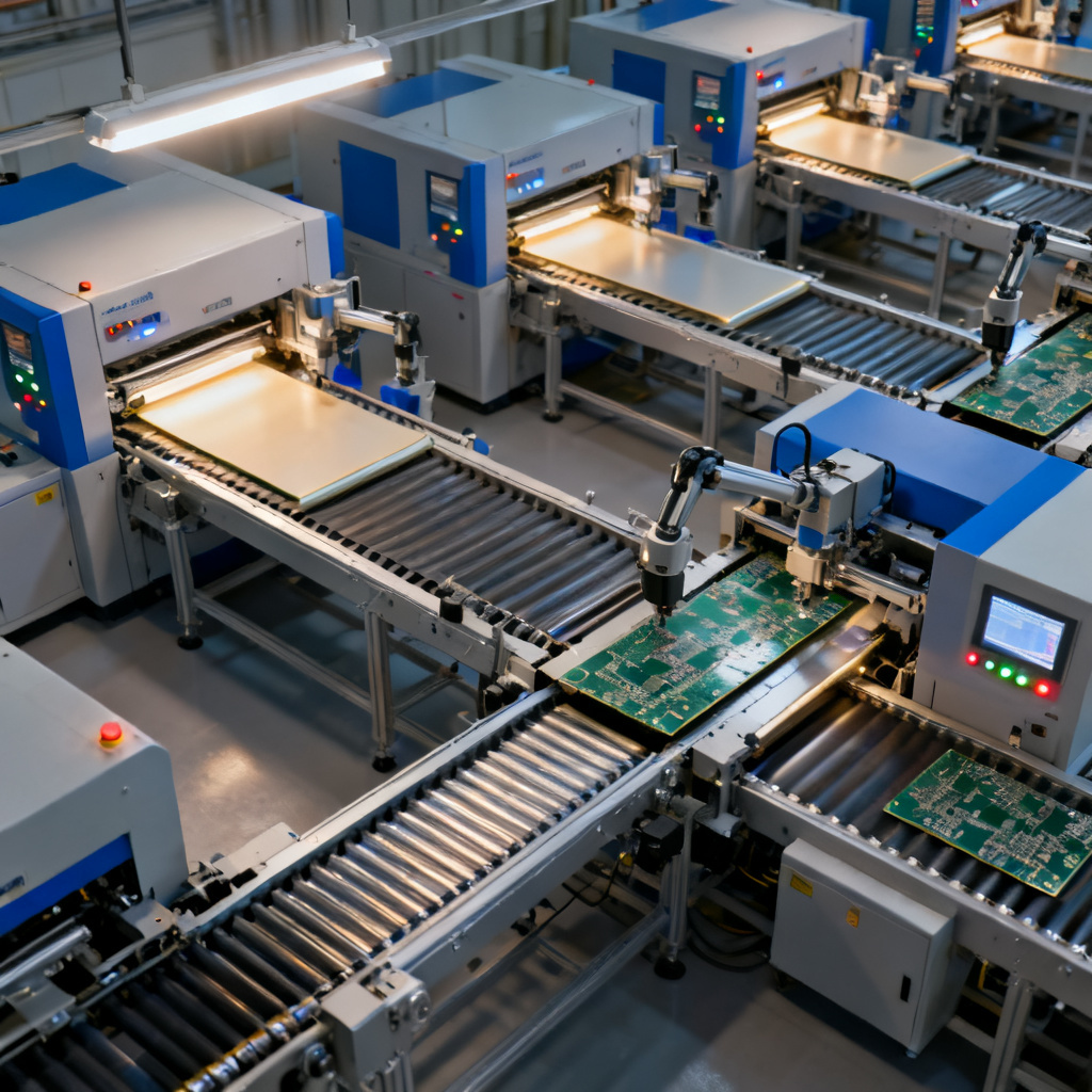 Custom high-speed PCB manufacturing with tight dielectric height H tolerance for differential pair impedance