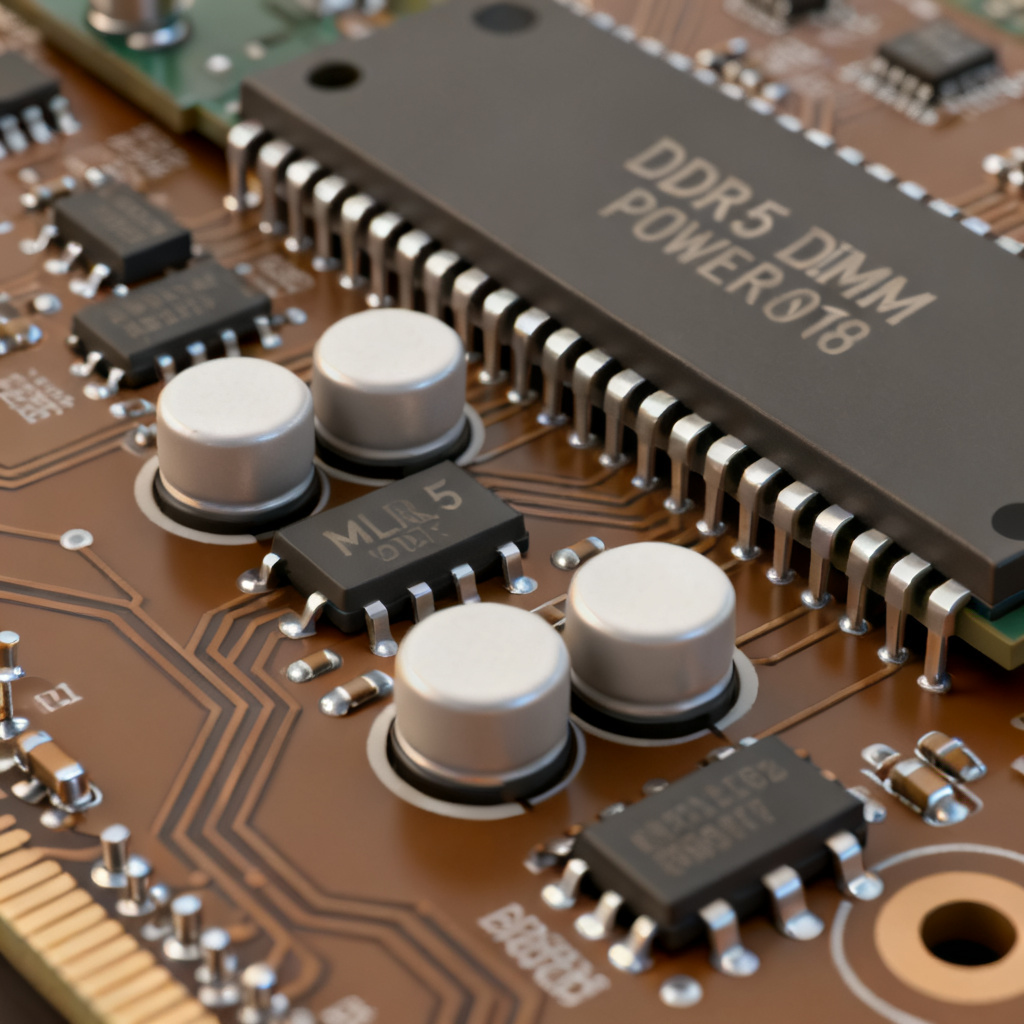 DDR5 decoupling capacitor placement optimization for power integrity