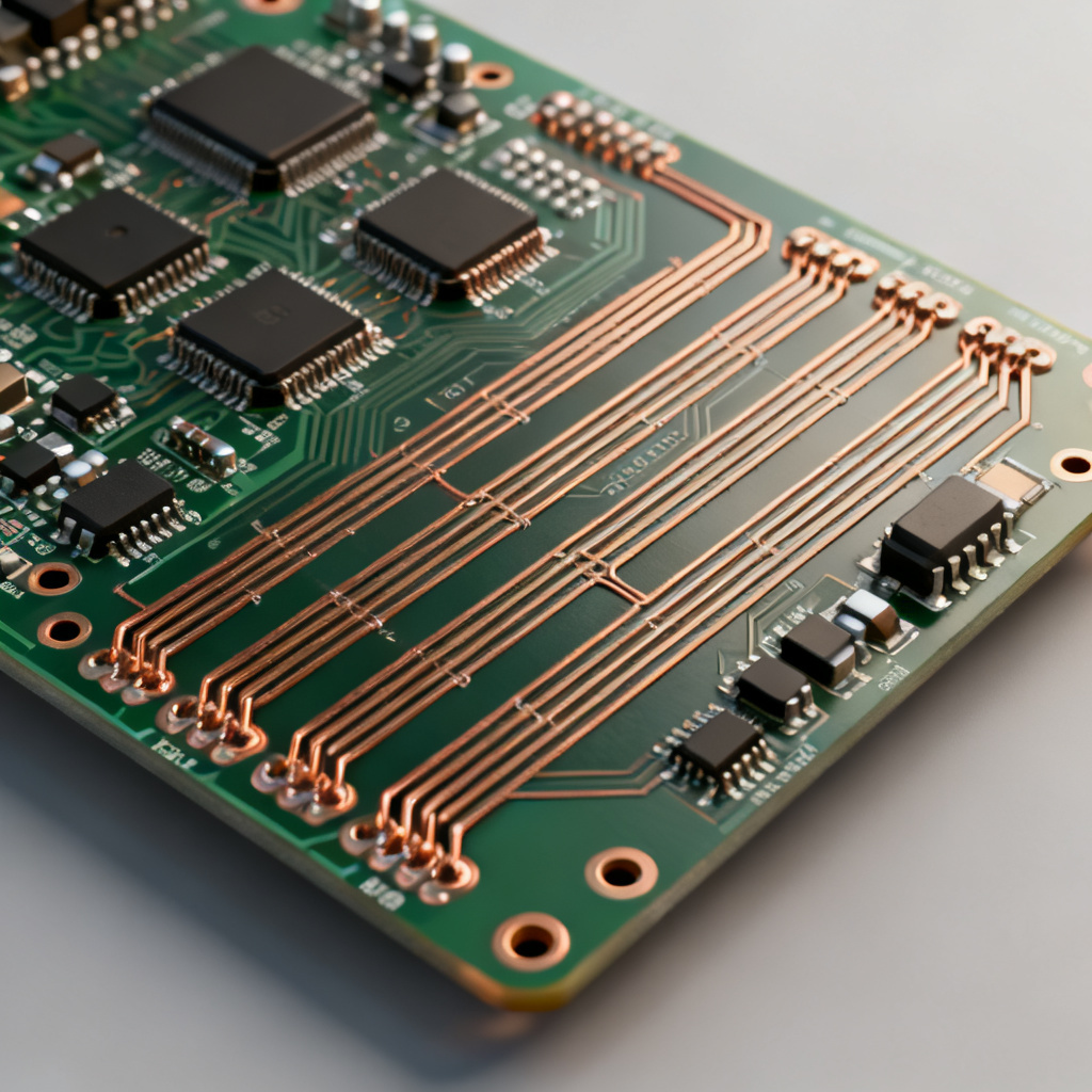Differential pair routing on high-speed PCB with impedance control design