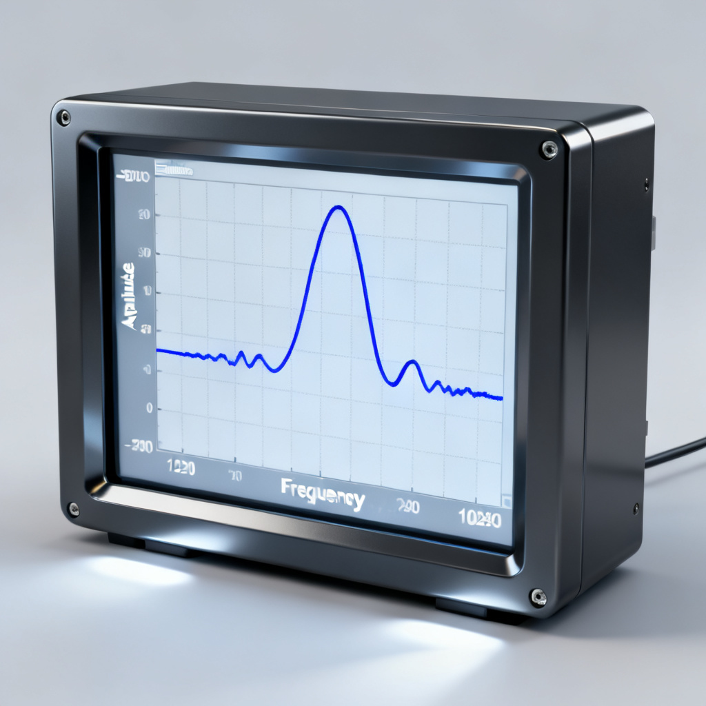 EMI EMC High Speed PCB expected results showing emissions plot with frequency and amplitude