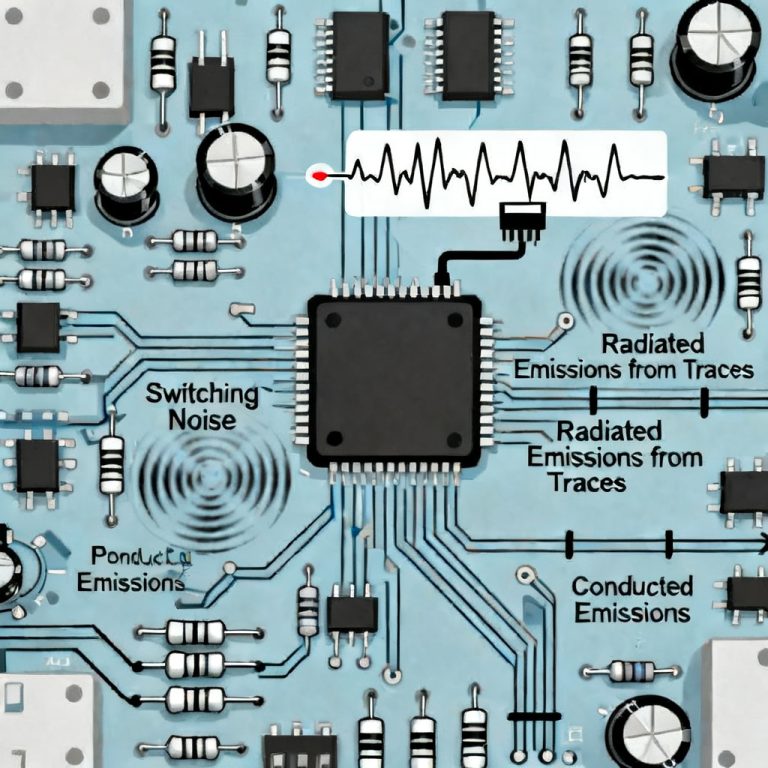 filtering and ferrite bead placement for EMI EMC high speed PCB