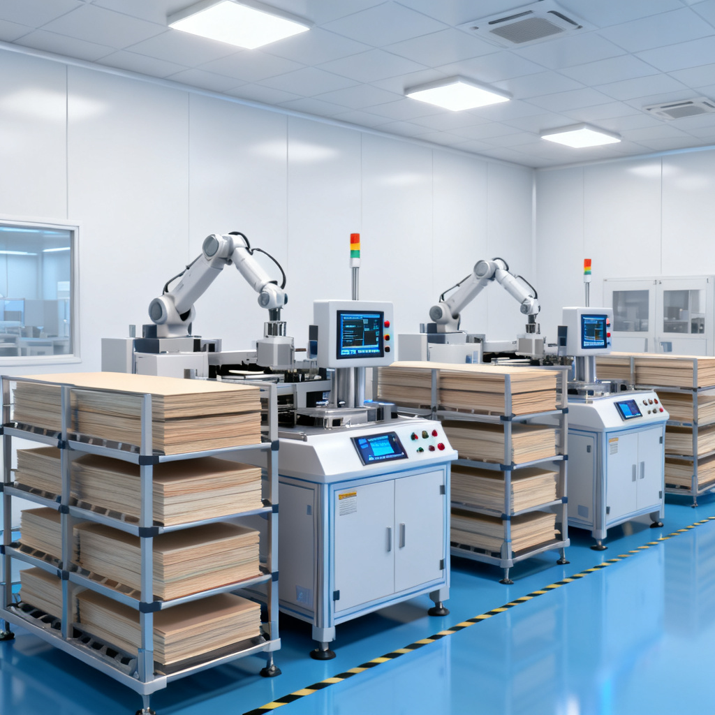 High-speed PCB manufacturing factory with controlled impedance production line