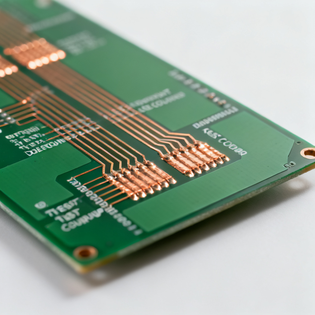 PCB impedance test coupon for verifying solder mask effect on differential pair impedance