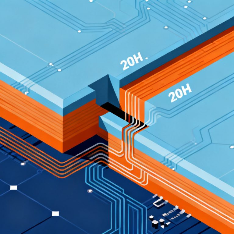 The 20H rule for EMI EMC high speed PCB