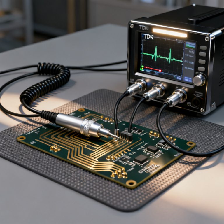 calibrate TDR for accurate differential pair impedance measurement